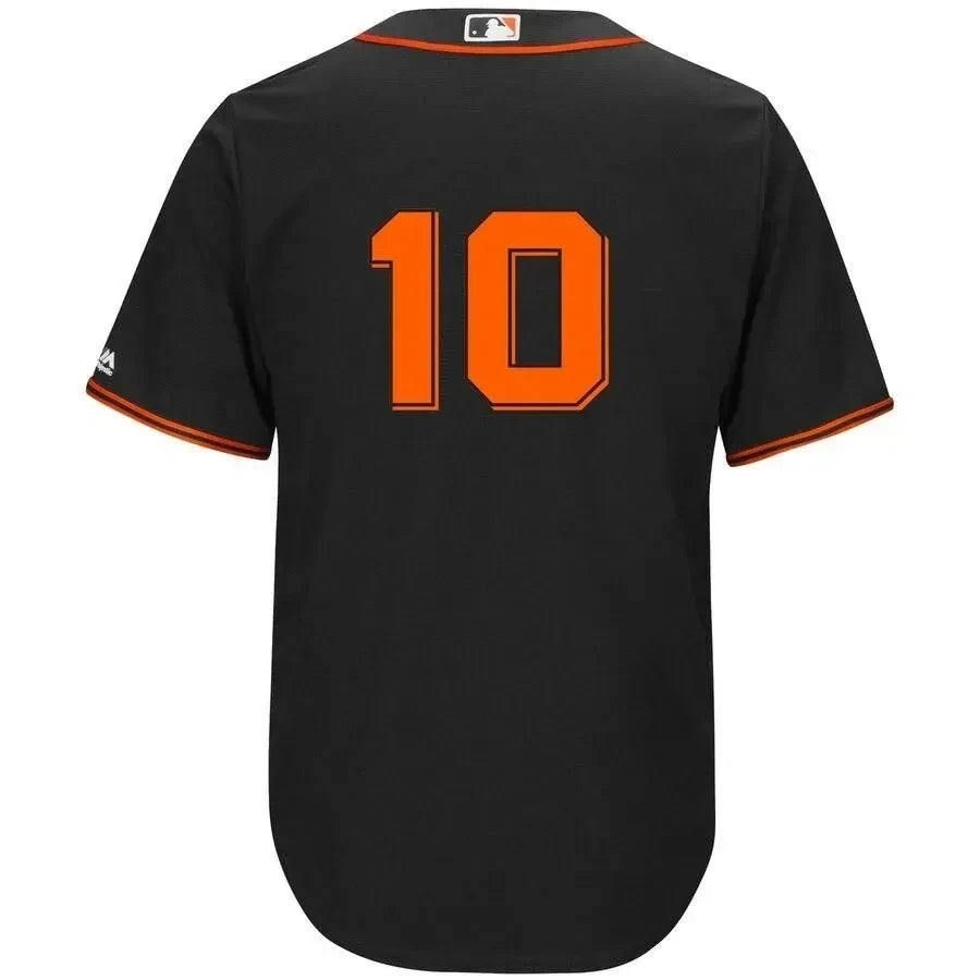 Evan Longoria San Francisco Giants Alternate Official Cool Base Player Jersey - Black