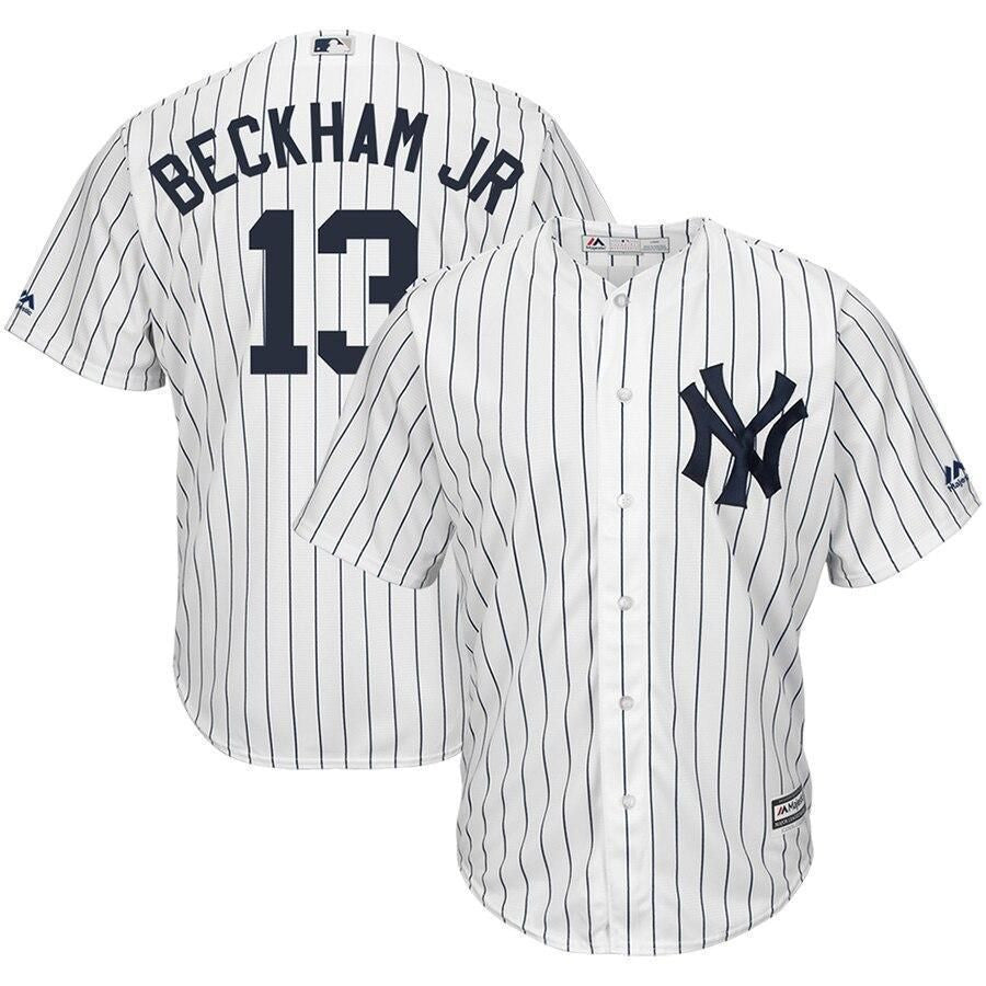 Odell Beckham Jr New York Yankees X Crossover Cool Base Player Jersey - White