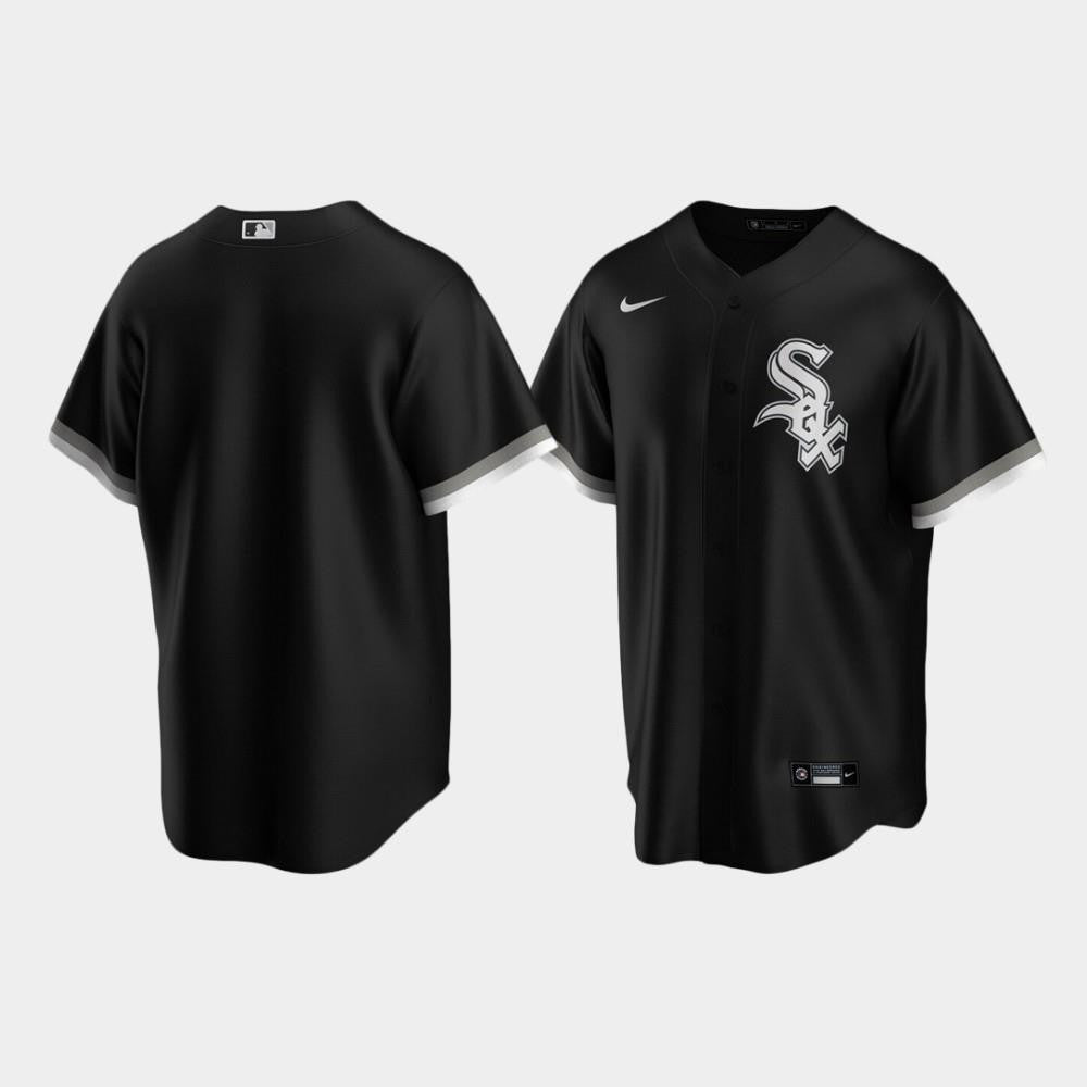 Men's Chicago White Sox Black Alternate Jersey Jersey