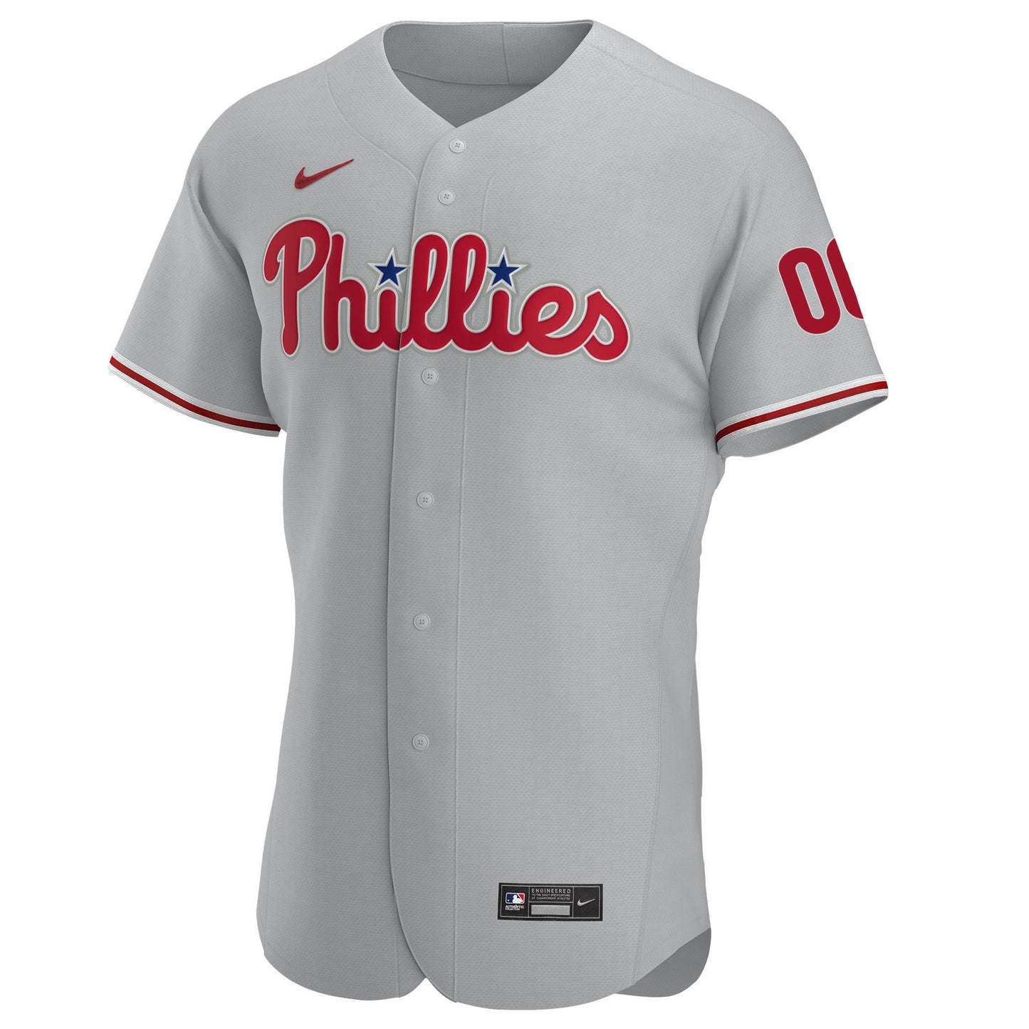 Philadelphia Phillies Kyle Schwarber 18 Road Player Name Jersey - Gray Jersey