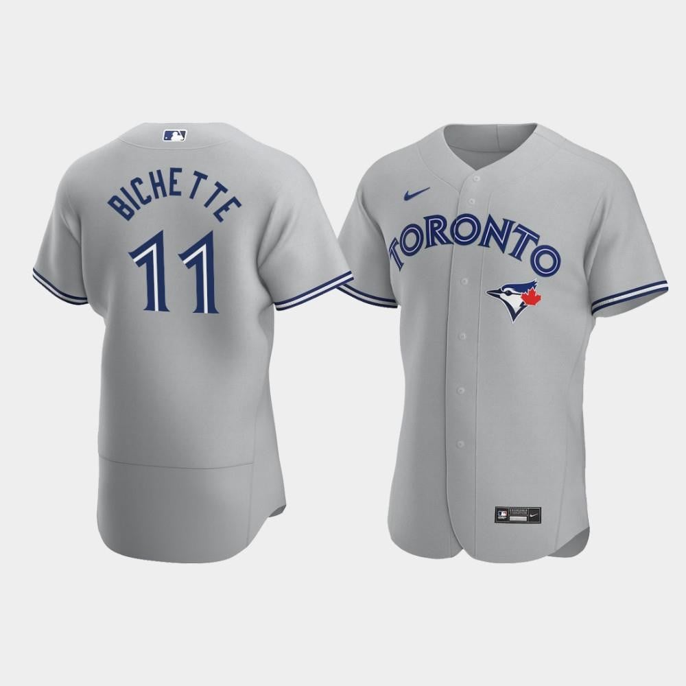 Bo Bichette 11 Toronto Blue Jays Gray Road Jersey Jersey