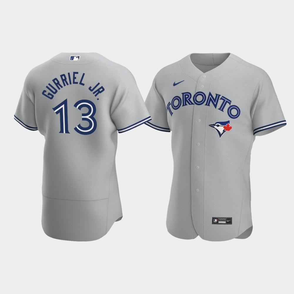 Lourdes Gurriel Jr. 13 Toronto Blue Jays Gray Road Jersey Jersey