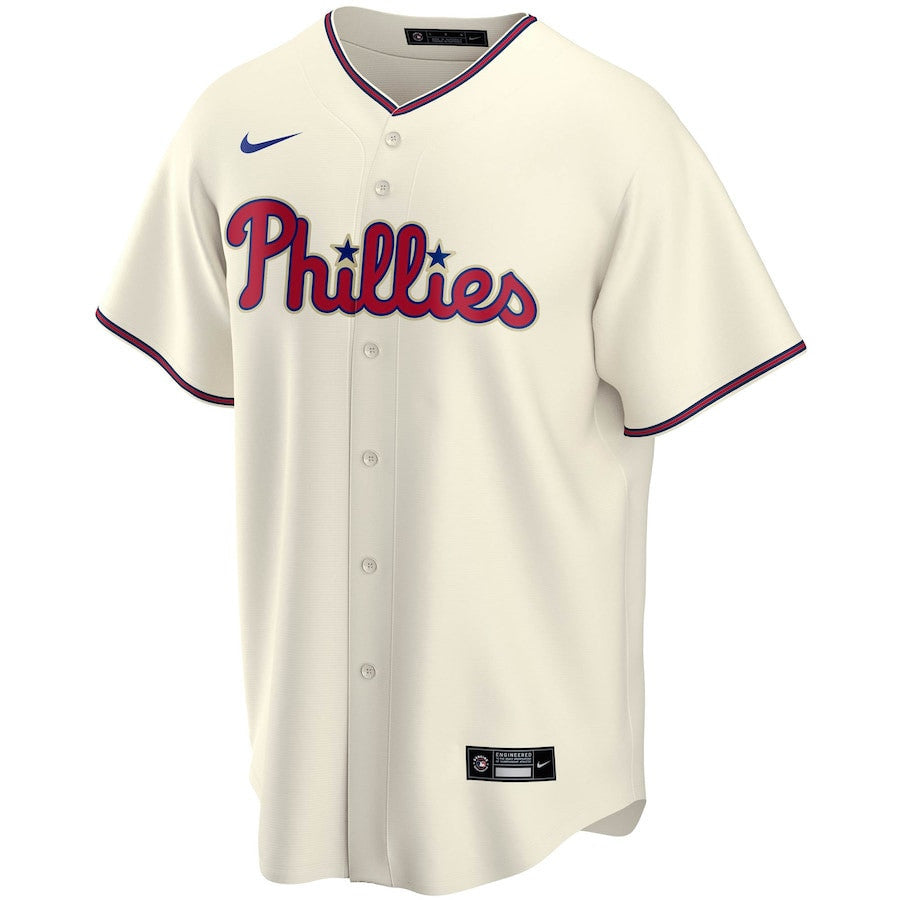 Bryce Harper 3 Philadelphia Phillies Alternate Player Name Jersey - Cream Jersey