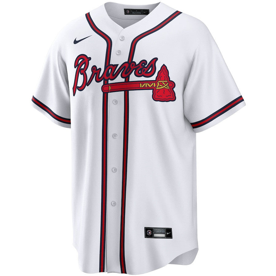 Dansby Swanson 7 Atlanta Braves Home Player Name Men Jersey - White Jersey