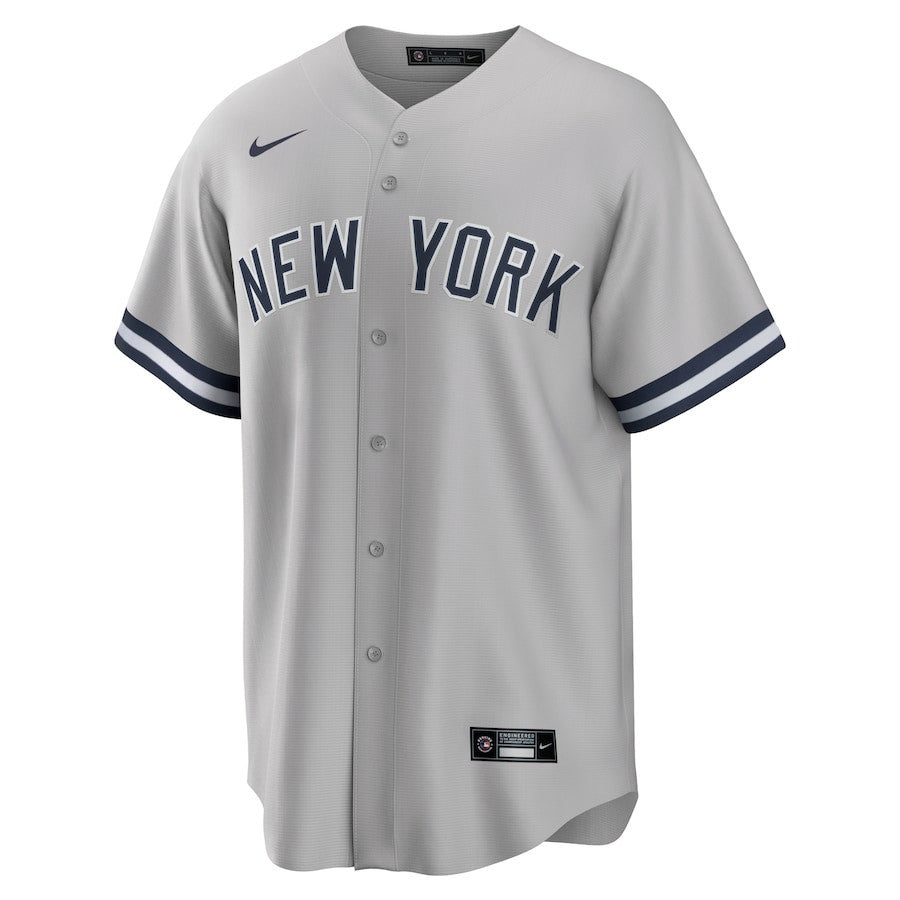 Giancarlo Stanton 27 New York Yankees Road Jersey - Gray
