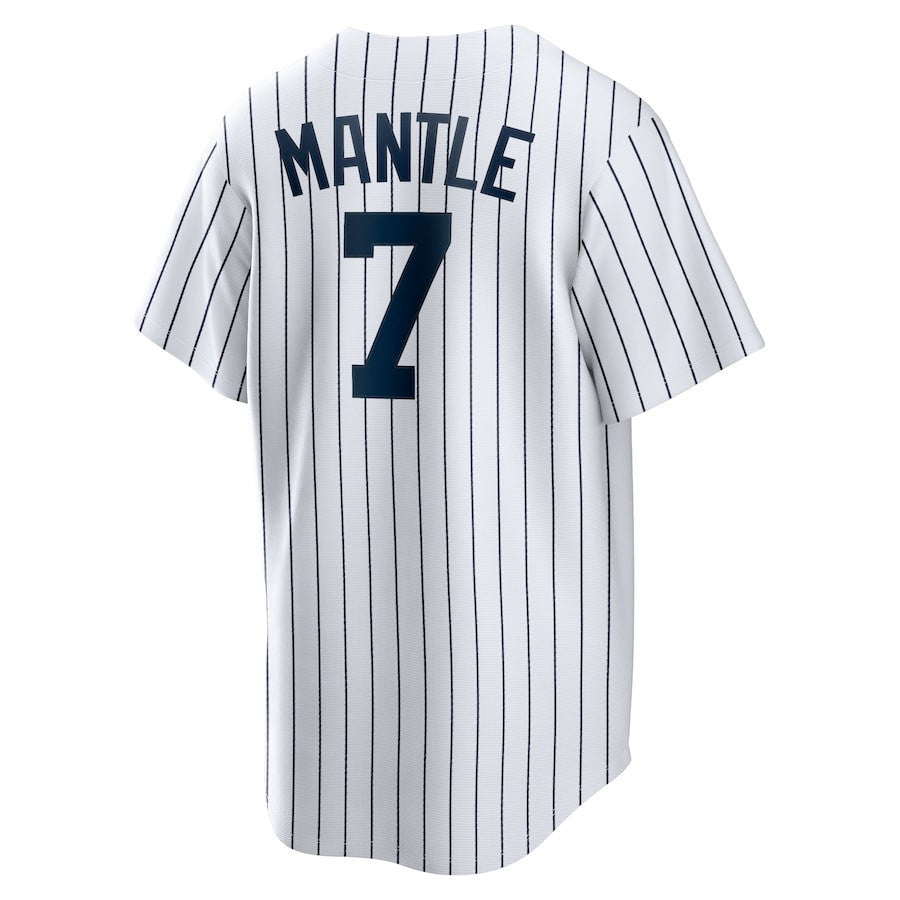 Mickey Mantle 7 New York Yankees Cooperstown Collection Home Jersey - White