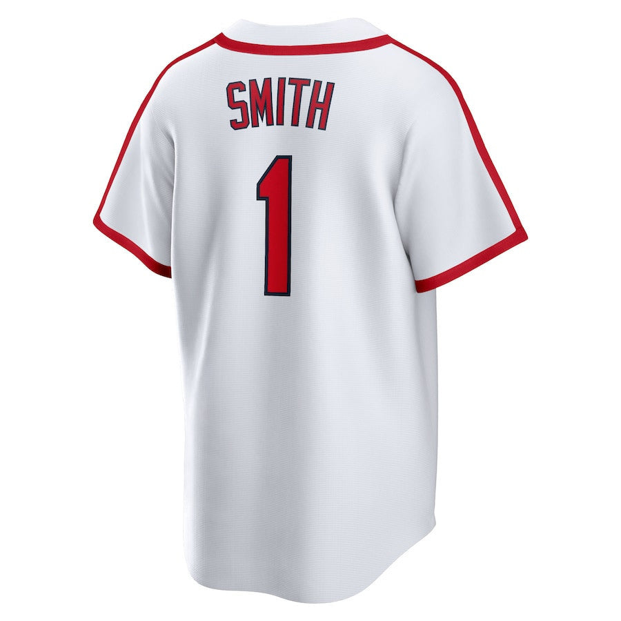 Ozzie Smith 1 St. Louis Cardinals Cooperstown Collection Home Jersey - White