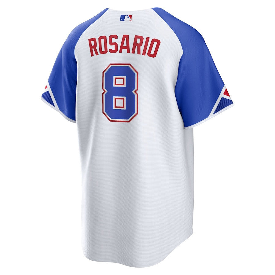 Eddie Rosario 8 Atlanta Braves 2023 City Connect Men Jersey - White