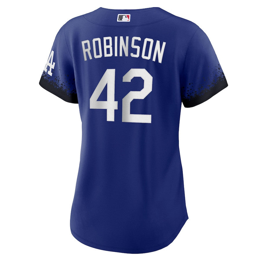 Jackie Robinson 42 Los Angeles Dodgers City Connect Women Jersey - Royal