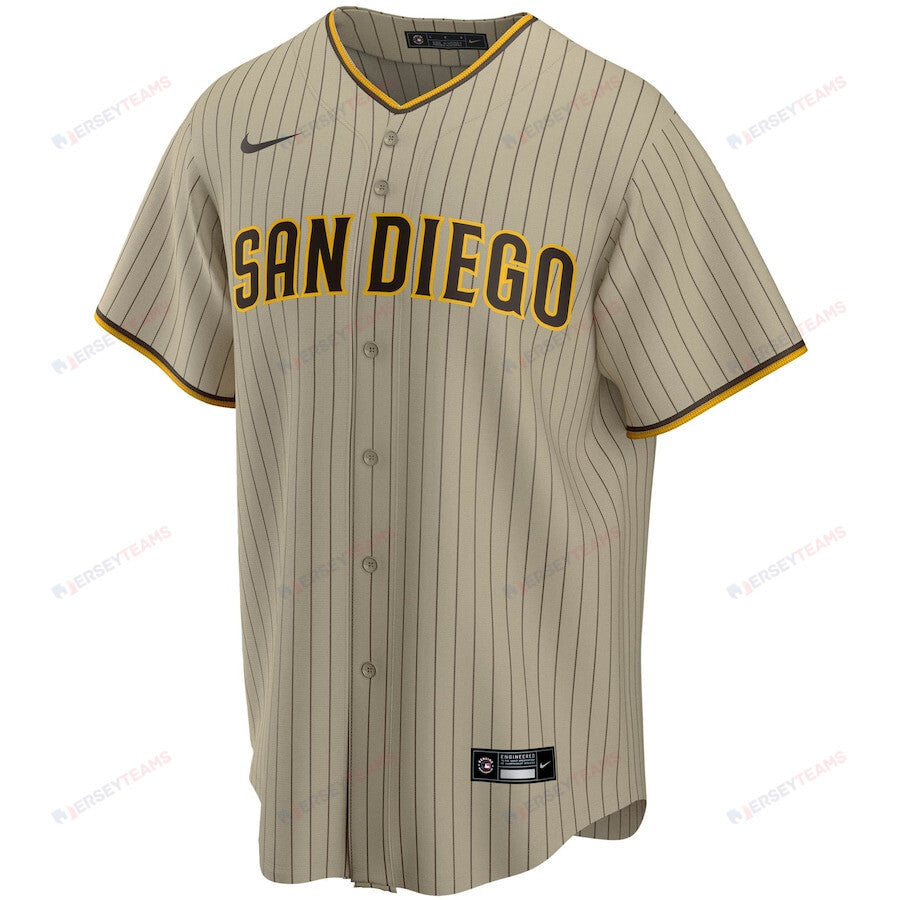 San Diego Padres Alternate Men Jersey - Tan