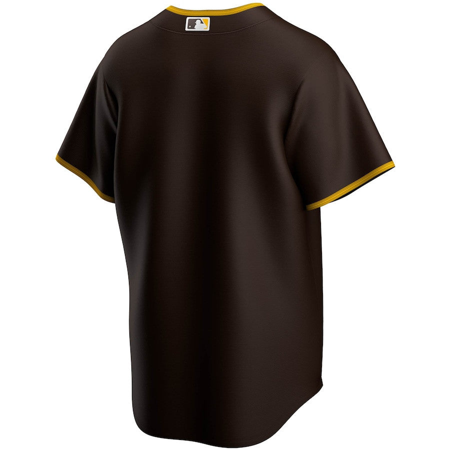 San Diego Padres Road Men Jersey - Brown