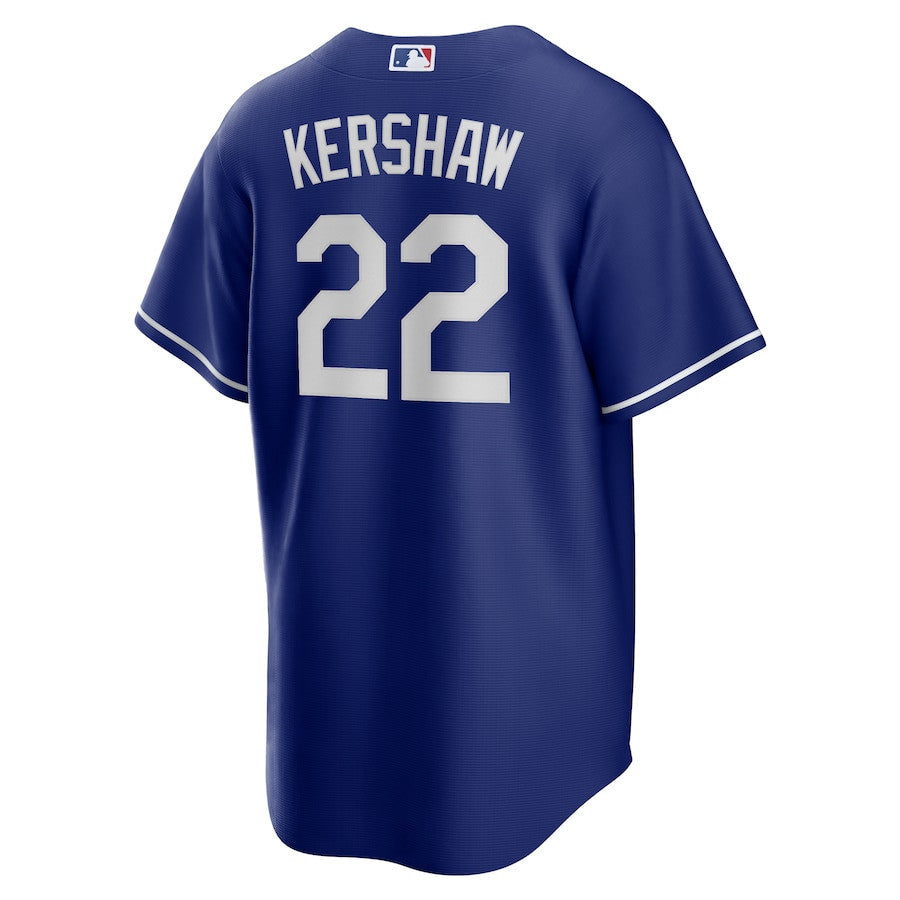 Clayton Kershaw 22 Los Angeles Dodgers Alternate Men Jersey - Navy