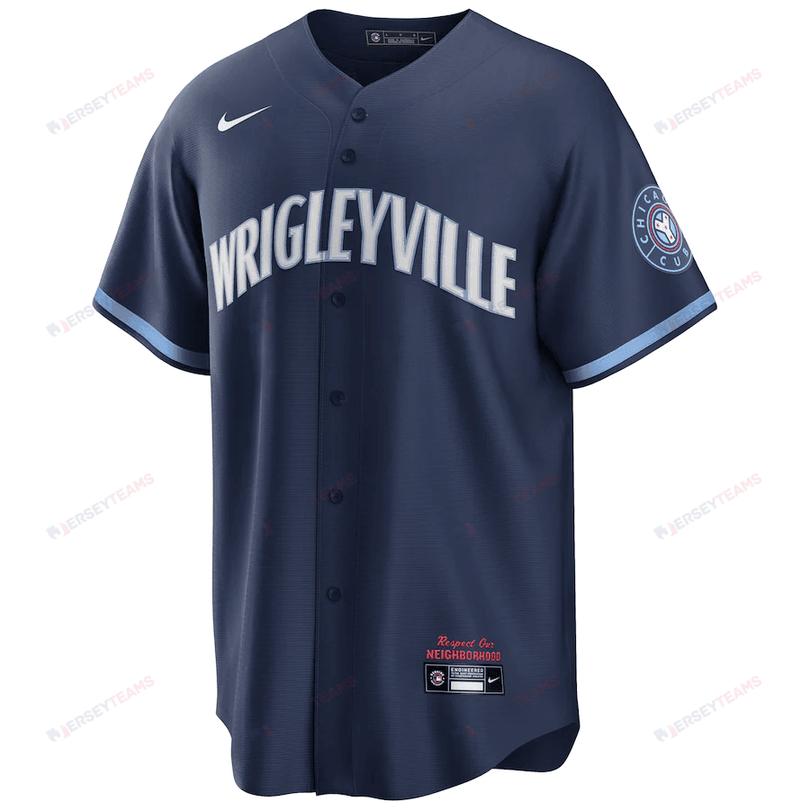 Chicago Cubs City Connect Men Jersey - Navy
