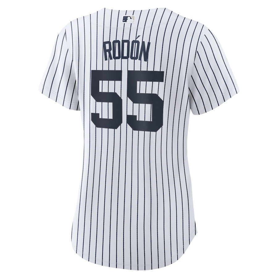 Carlos Rodon 55 New York Yankees Women Home Jersey - White