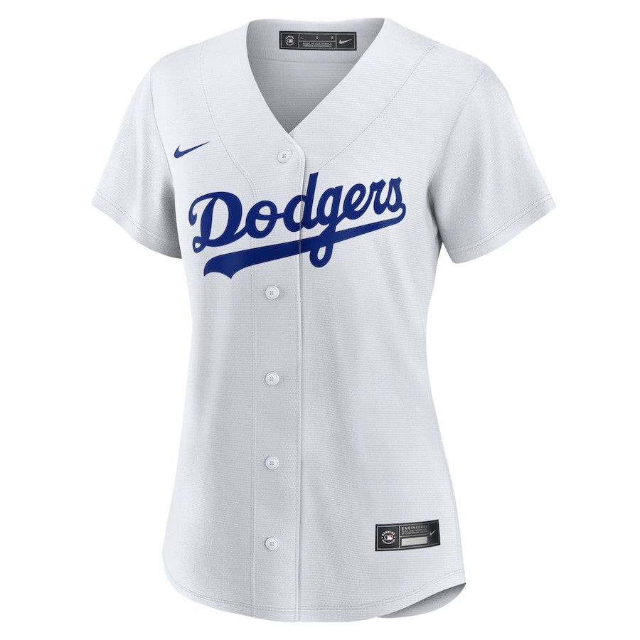 Freddie Freeman 5 Los Angeles Dodgers Women Home Jersey - White