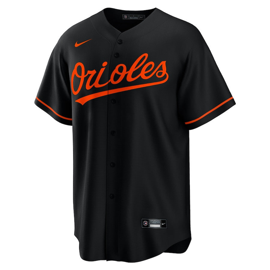 Adley Rutschman 35 Baltimore Orioles Alternate Men Jersey - Black