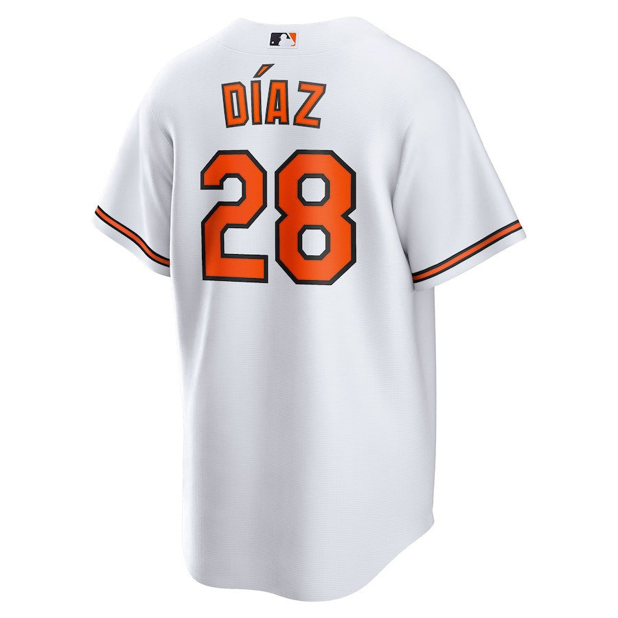 Lewin Díaz 28 Baltimore Orioles Home Men Jersey - White