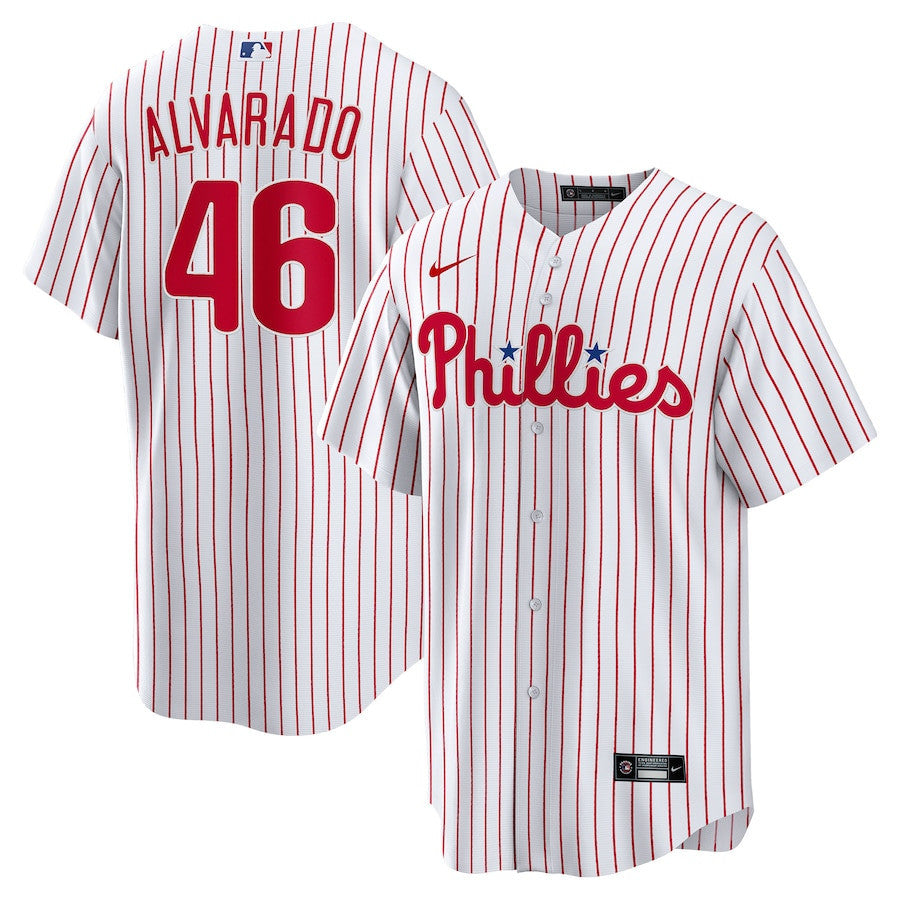 José Alvarado 46 Philadelphia Phillies Men Jersey - White