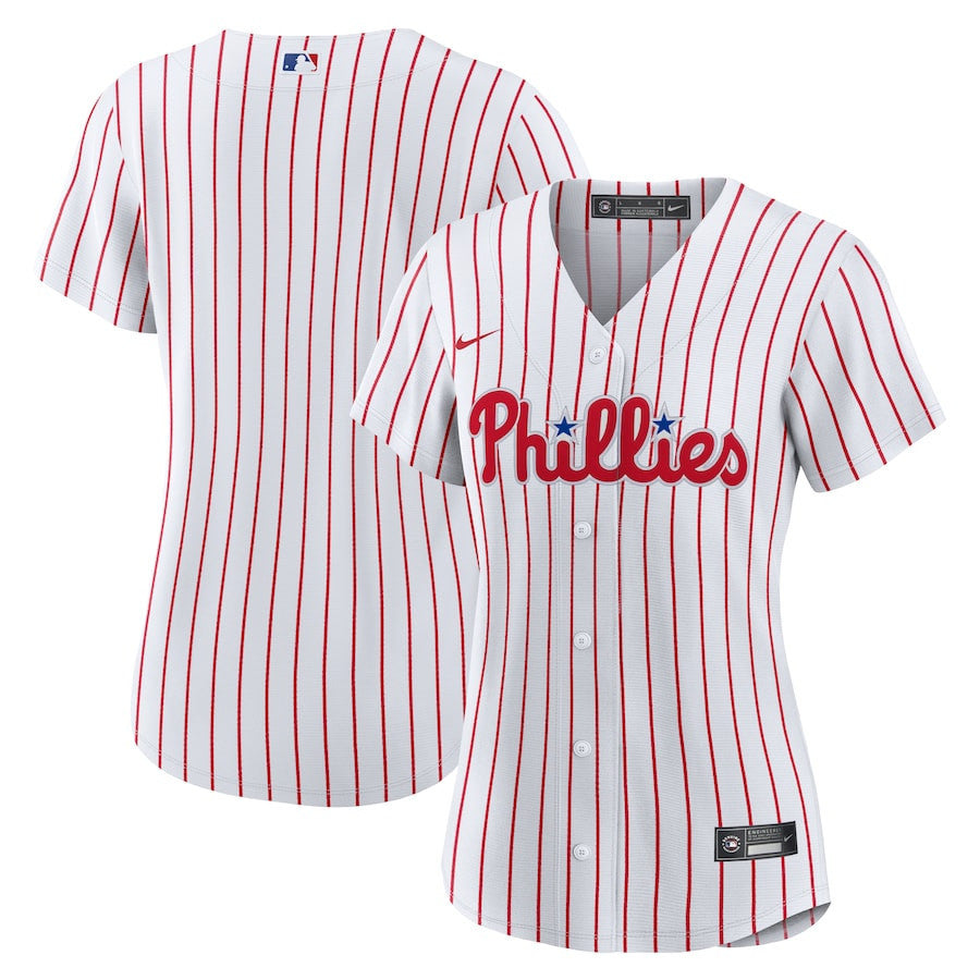 Philadelphia Phillies Women Home Jersey - White