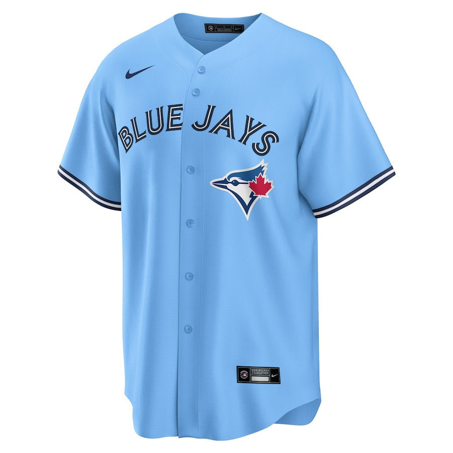 Bo Bichette 11 Toronto Blue Jays Alternate Men Jersey - Powder Blue
