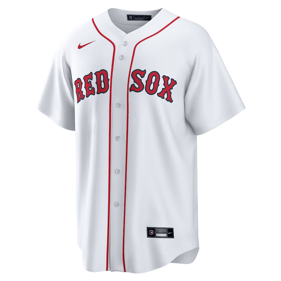 J.D. Martinez 28 Boston Red Sox Home Men Jersey - White