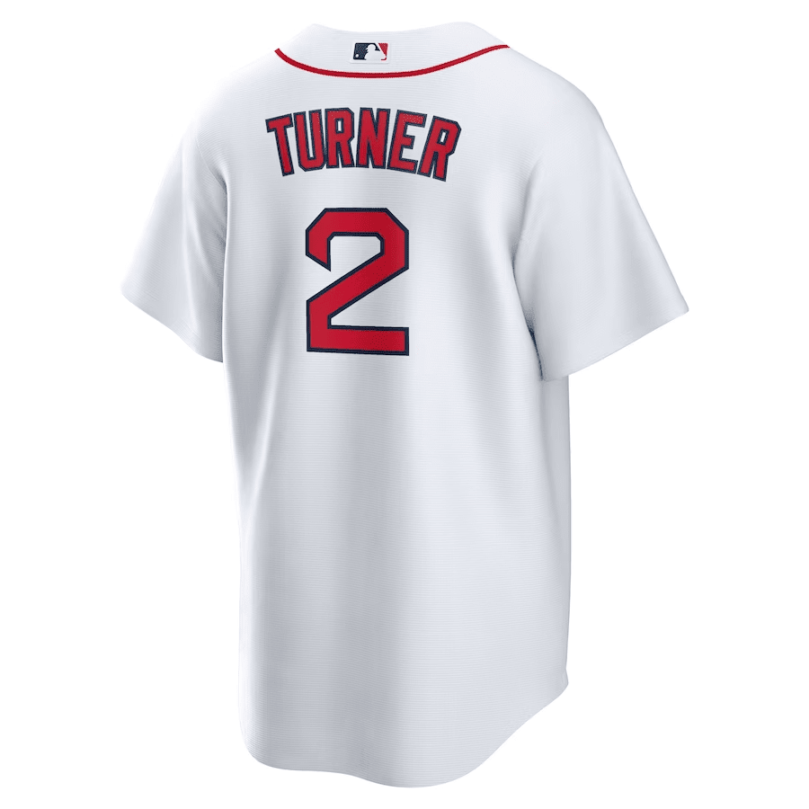 Justin Turner 2 Boston Red Sox Home Men Jersey - White