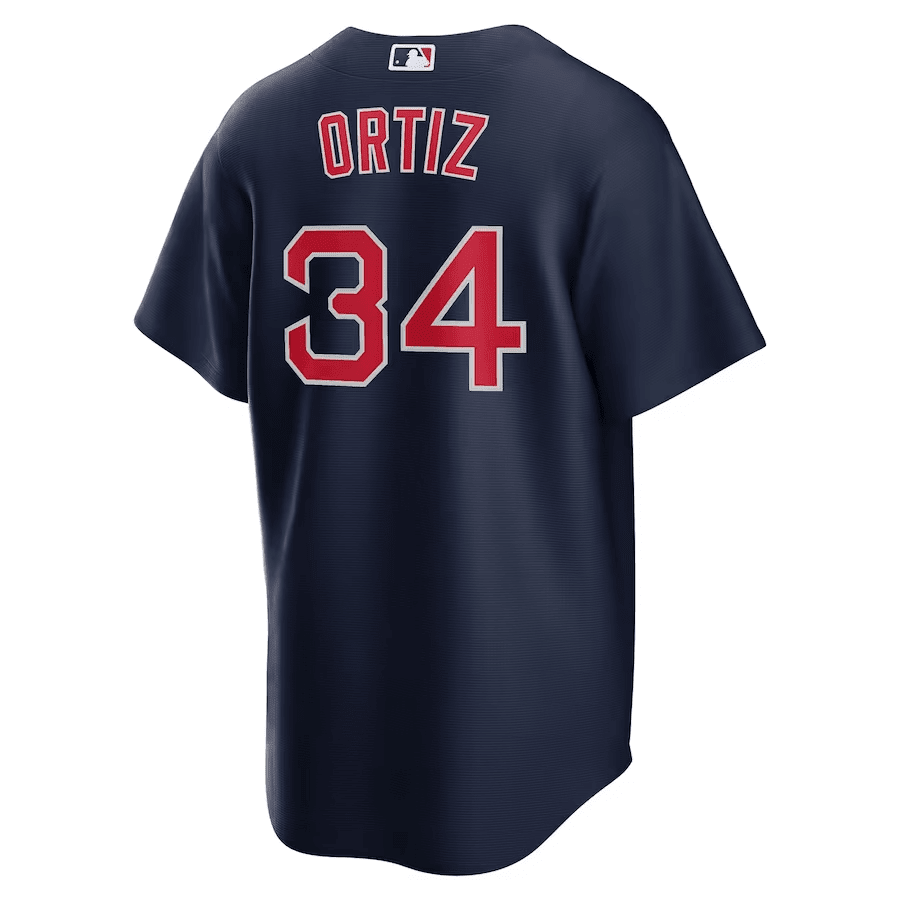 David Ortiz 34 Boston Red Sox Alternate Men Jersey - Navy