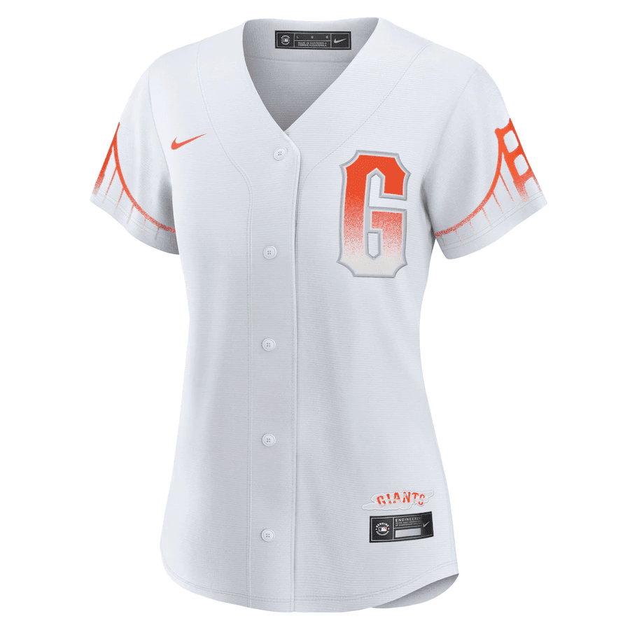 San Francisco Giants Women City Connect Jersey - White