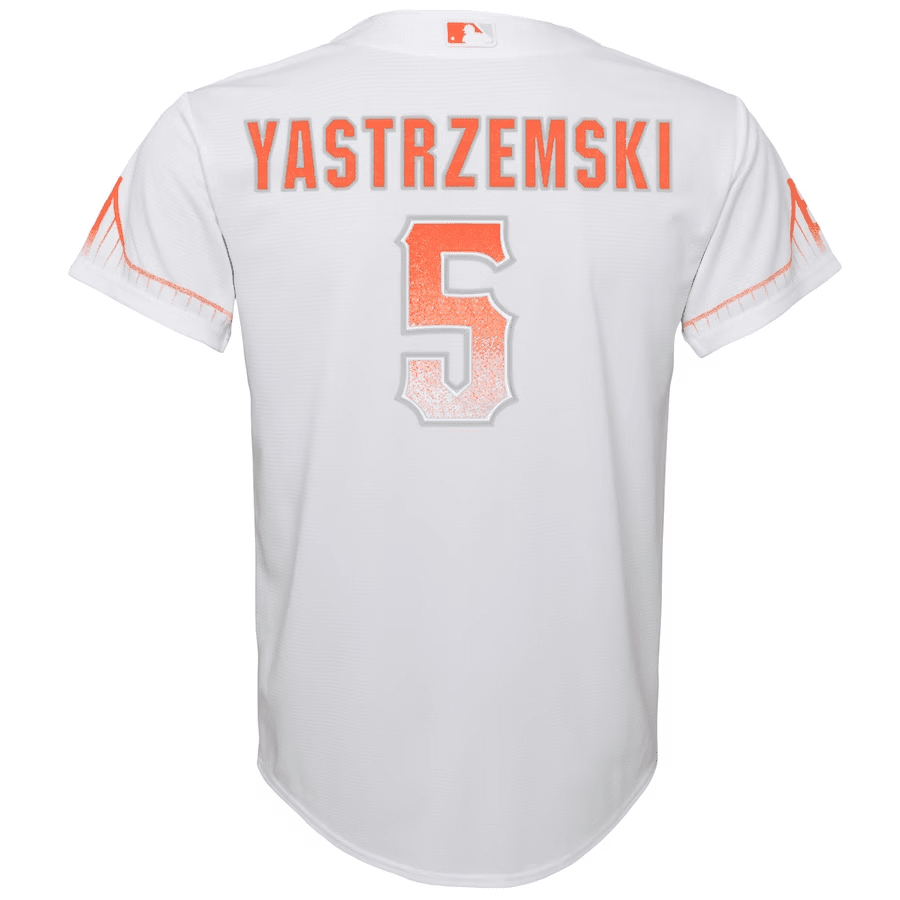Mike Yastrzemski 5 San Francisco Giants Youth City Connect Jersey - White