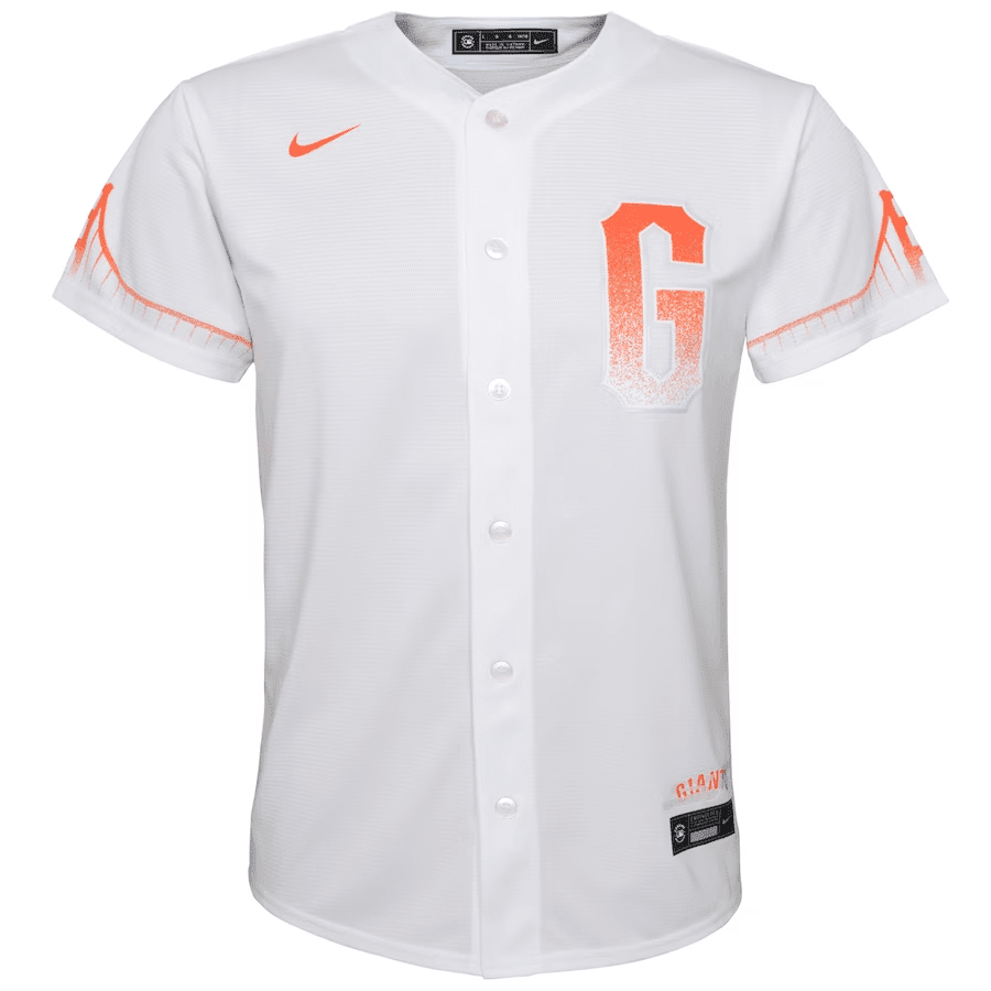 Brandon Crawford 35 San Francisco Giants Youth City Connect Jersey - White