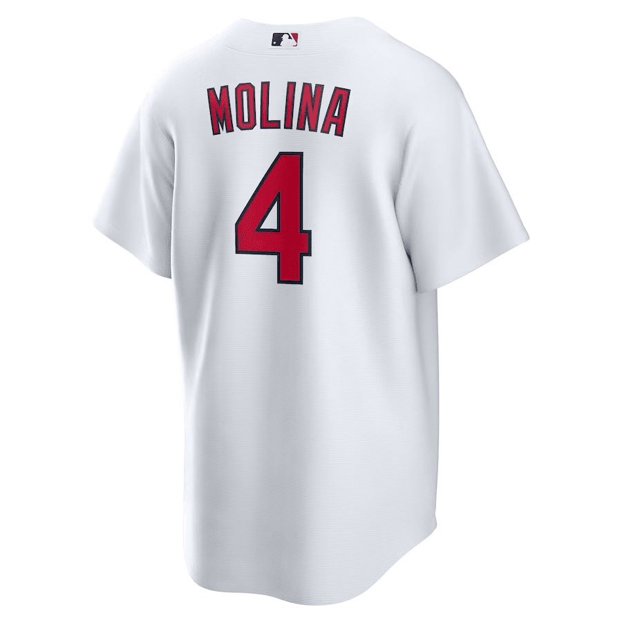 Yadier Molina 4 St. Louis Cardinals Home Men Jersey - White