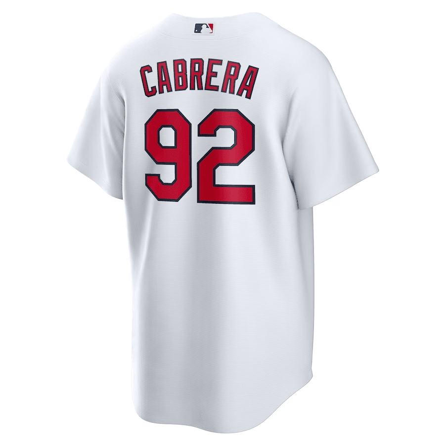 Génesis Cabrera 92 St. Louis Cardinals Home Men Jersey - White