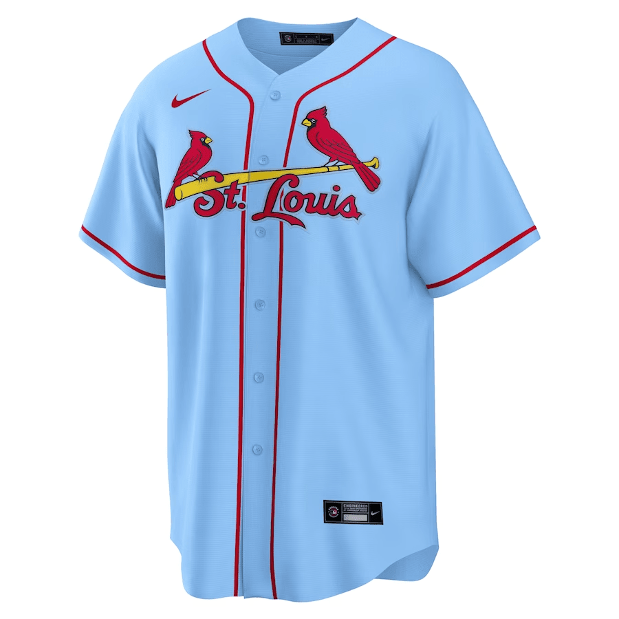 Paul Goldschmidt 46 St. Louis Cardinals Alternate Men Jersey - Light Blue