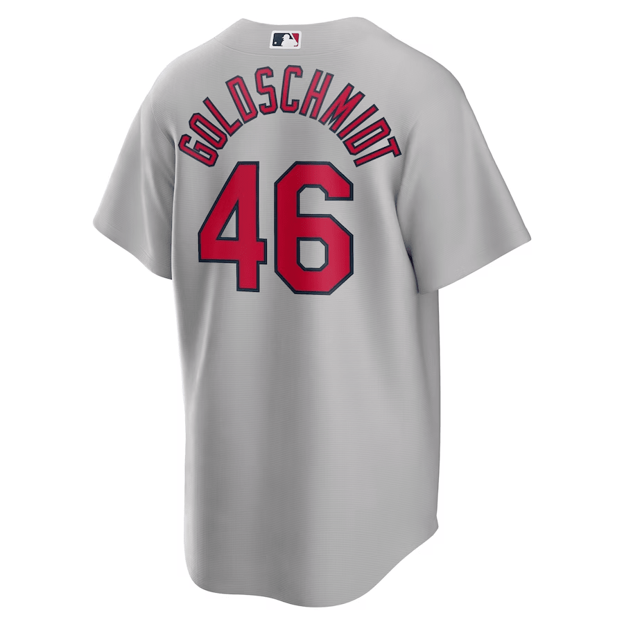Paul Goldschmidt 46 St. Louis Cardinals Nike Road Men Jersey - Gray