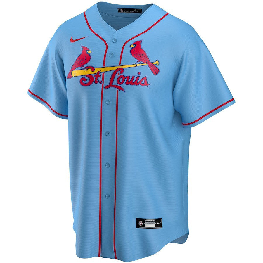 David Freese 23 St. Louis Cardinals Alternate Jersey - Men Light Blue