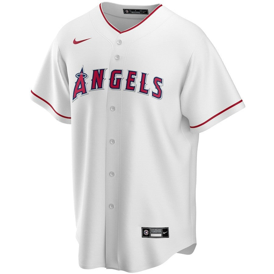 Jake Lamb 18 Los Angeles Angels Men Home Jersey - White