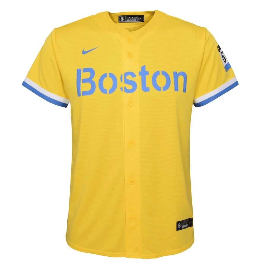 Xander Bogaerts 2 Boston Red Sox Youth City Connect Jersey - Gold