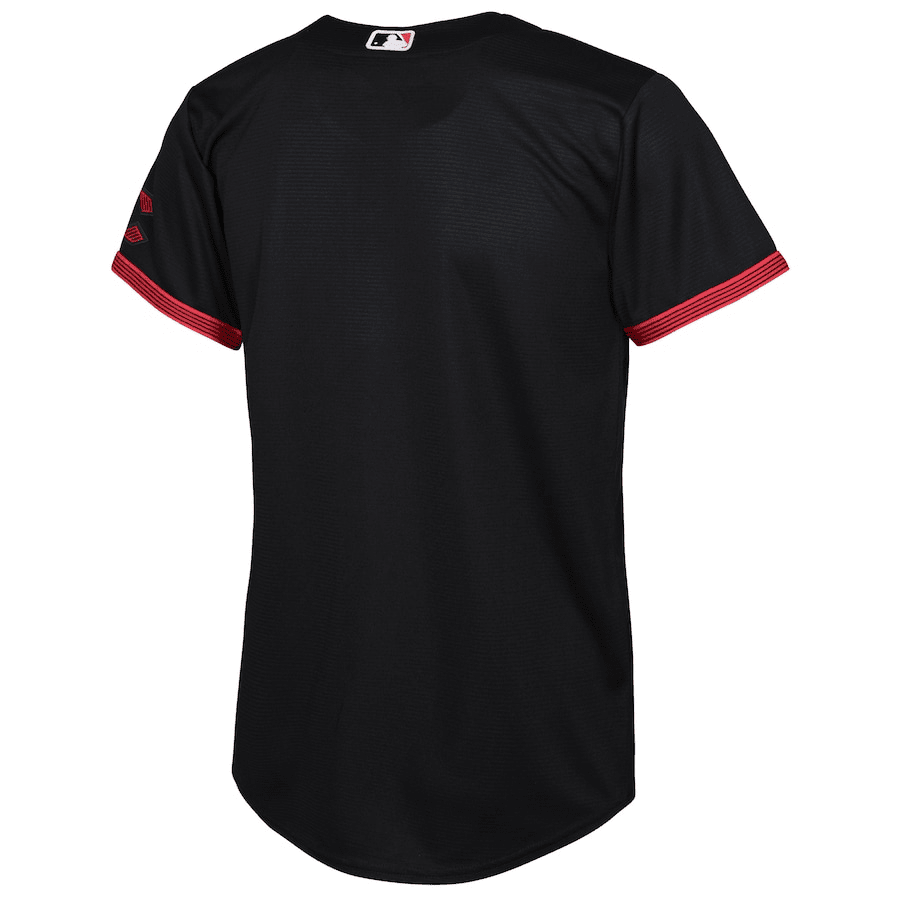 Cincinnati Reds Youth 2023 City Connect Jersey - Black