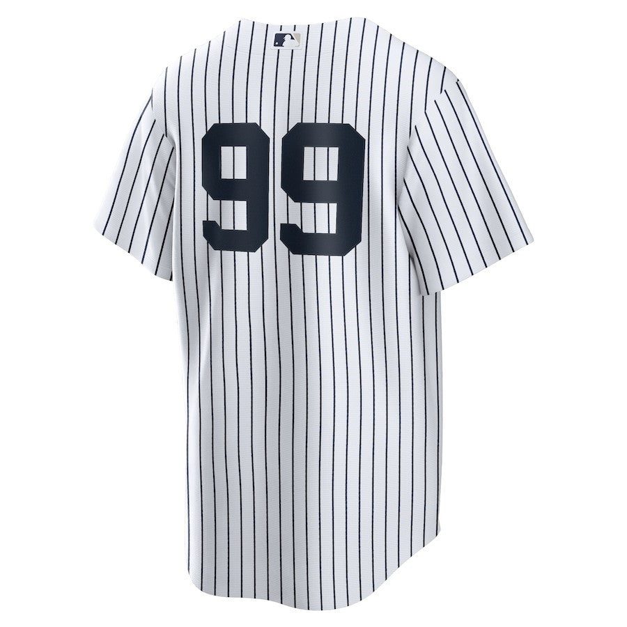 Aaron Judge 99 New York Yankees Home Player Name Jersey - White