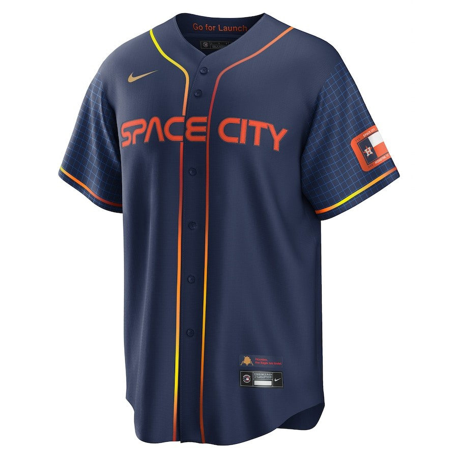 Houston Astros City Connect Men Jersey - Navy
