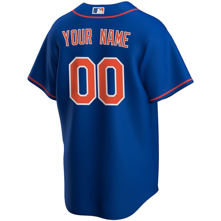 New York Mets Alternate Custom Men Jersey - Royal