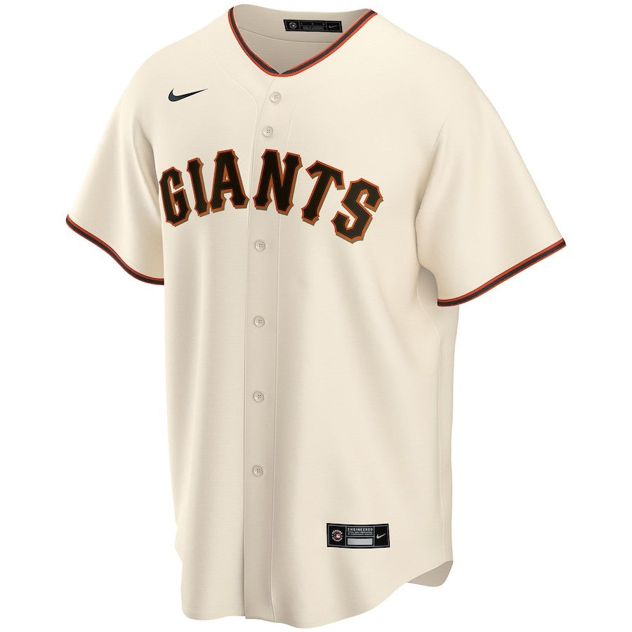 San Francisco Giants Home Custom Men Jersey - Cream