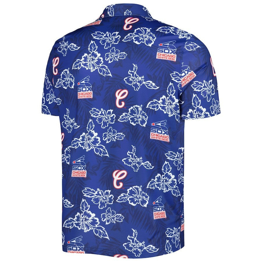 Chicago White Sox Reyn Spooner Cooperstown Collection Puamana Print Polo - Navy
