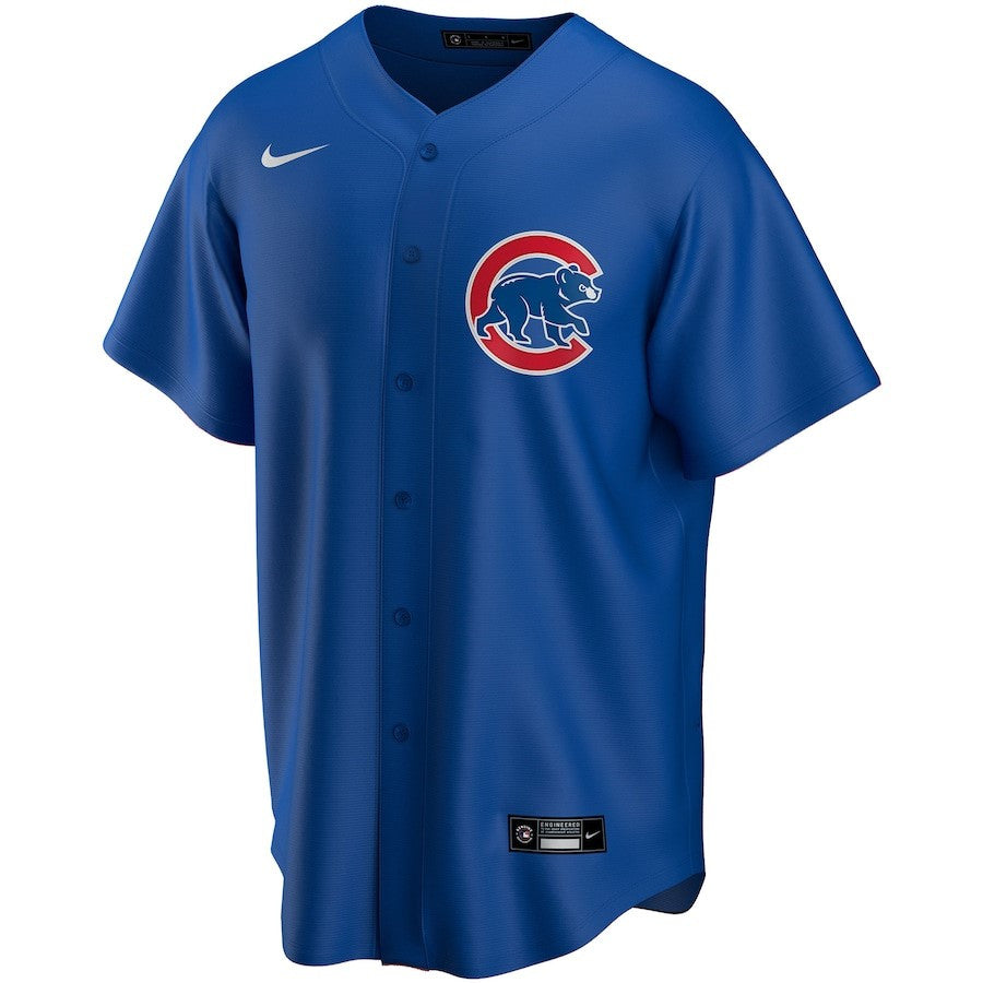 Chicago Cubs Alternate Custom Men Jersey - Royal