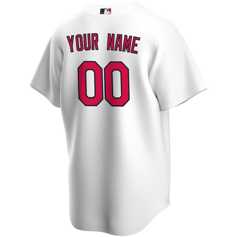 St. Louis Cardinals Home Custom Men Jersey - White