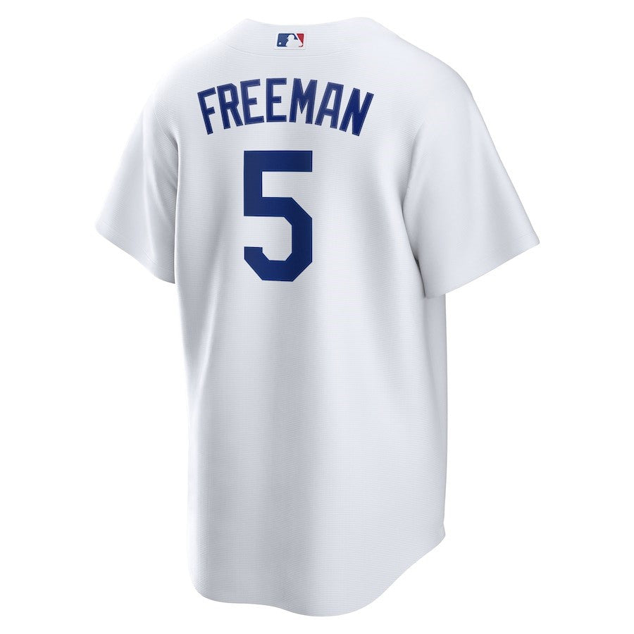 Freddie Freeman 5 Los Angeles Dodgers Player Men Jersey - White