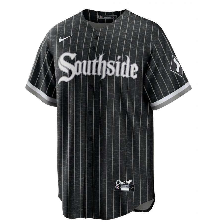 Luis Robert 88 Chicago White Sox City Connect Player Jersey - Black