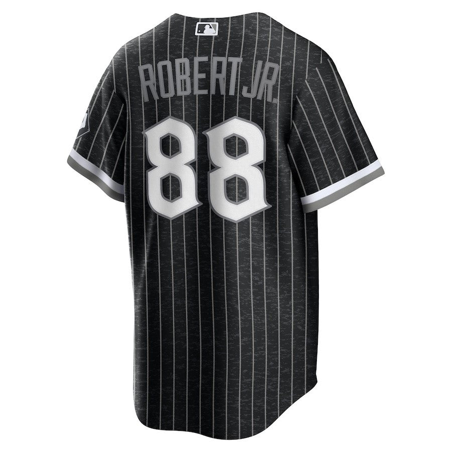 Luis Robert 88 Chicago White Sox City Connect Player Jersey - Black