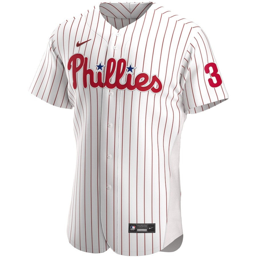 Bryce Harper 3 Philadelphia Phillies Home Player Elite Jersey - White