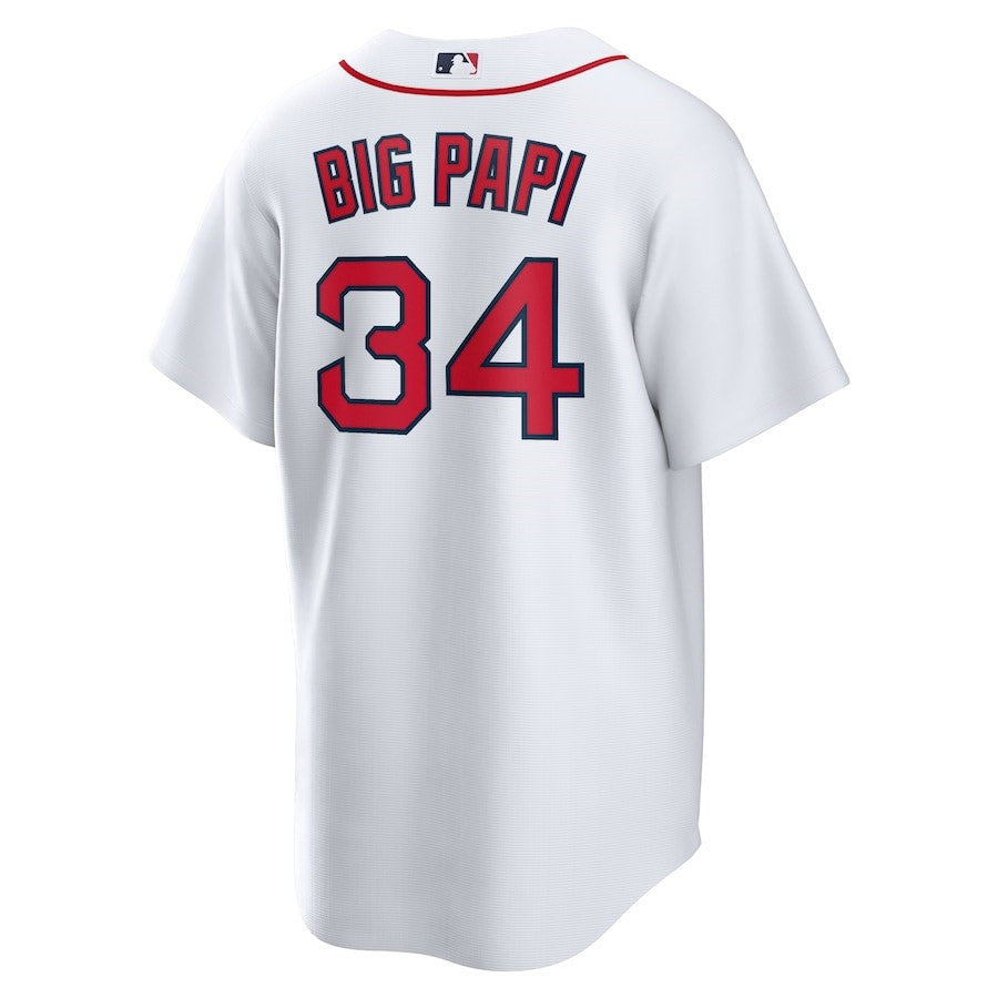 David Ortiz Boston Red Sox Big Papi 34 Men Jersey - White